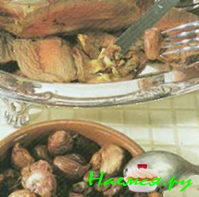 Ножка ягненка с 40 зубчиками чеснока. Рецепт от шеф-повара Ножка ягненка с 40 зубчиками чеснока. Рецепт от шеф-повара