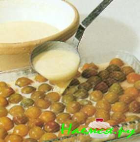 Фруктовый пирог с американскими сливами (6 порций) Фруктовый пирог с американскими сливами (6 порций)