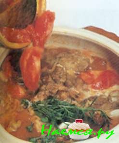 Рагу из мяса ягненка с весенними овощами (6 порций) Рагу из мяса ягненка с весенними овощами (6 порций)