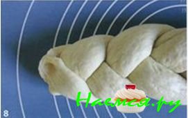 Плетенка из трех жгутов Плетенка из трех жгутов