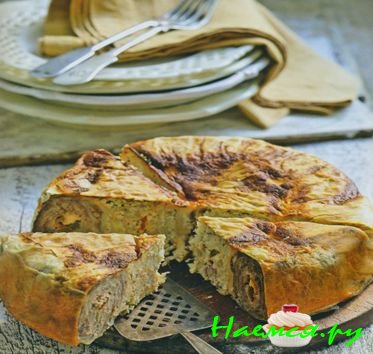 Ленивый мясной пирог с лавашем в мультиварке Ленивый мясной пирог с лавашем в мультиварке