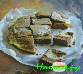 Шоколадно-творожный пирог в мультиварке Шоколадно-творожный пирог в мультиварке