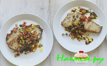 ЭСКАЛОПЫ ИЗ ТЕЛЯТИНЫ С ОВОЩНЫМ РАГУ ЭСКАЛОПЫ ИЗ ТЕЛЯТИНЫ С ОВОЩНЫМ РАГУ