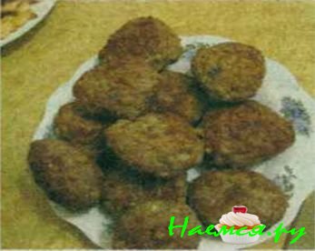 Котлеты с овсяными хлопьями Котлеты с овсяными хлопьями