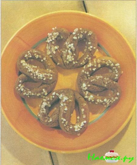 Шоколадные крендельки Шоколадные крендельки