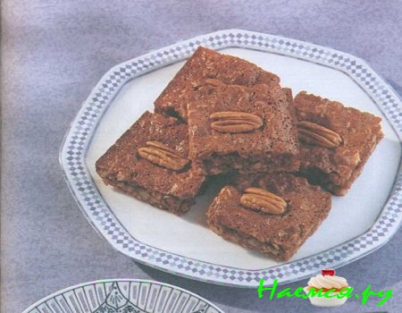 Орехово-шоколадные пирожные Орехово-шоколадные пирожные