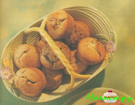 Маффины с черносливом Маффины с черносливом