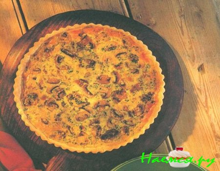 Грибной киш Грибной киш