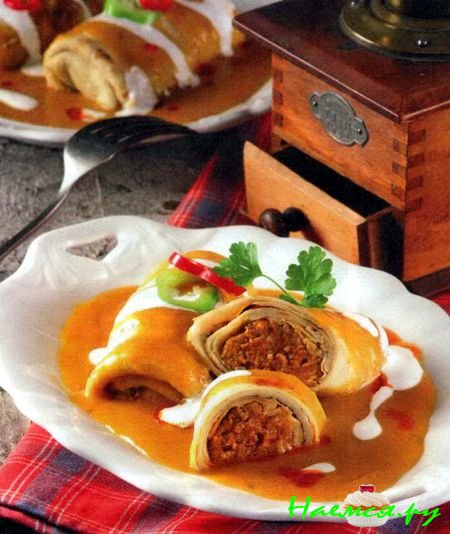 Блинчики по-хортобадьски Блинчики по-хортобадьски