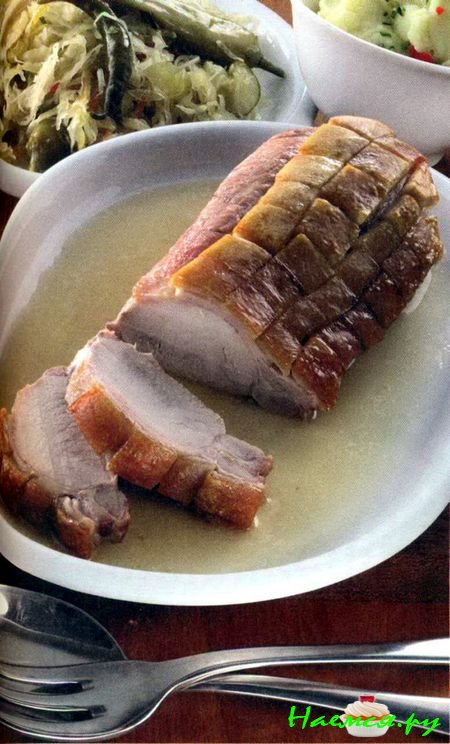 Корейка с кожей Корейка с кожей