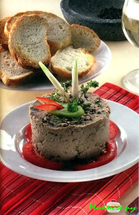 Паштет из свиной печени Паштет из свиной печени