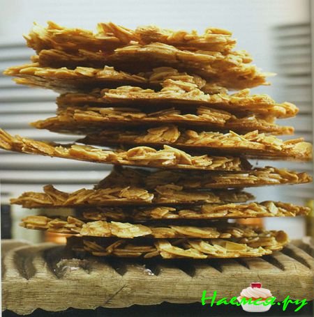 Миндально-апельсиновое флорентийское печенье Миндально-апельсиновое флорентийское печенье