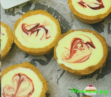 Тарталетки «Белый шоколад и малина» Тарталетки «Белый шоколад и малина»