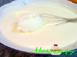 Пакетик желатина замочить в кипяченой воде Пакетик желатина замочить в кипяченой воде