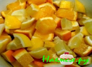 Апельсины и лимоны хорошенечко промыть и обдать крутым кипятком Апельсины и лимоны хорошенечко промыть и обдать крутым кипятком