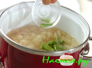 Добавьте стручковую фасоль Добавьте стручковую фасоль