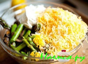 Добавьте сыр и сметану Добавьте сыр и сметану