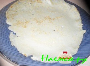 Рецепт блинов с сердцем Рецепт блинов с сердцем