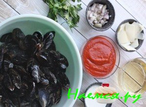 Почистите мидии и поставьте соус - фото Почистите мидии и поставьте соус - фото