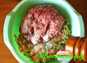 Добавьте говяжий фарш - фото Добавьте говяжий фарш - фото