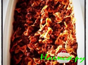 выложите лазанью в форму для запекания выложите лазанью в форму для запекания