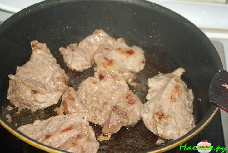 Отбивные из свинины с брокколи