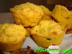 Кукурузный кекс с сыром