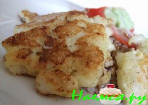 Оладушки рыбные из Щучки