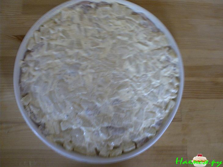Курица с ананасами с майонезом