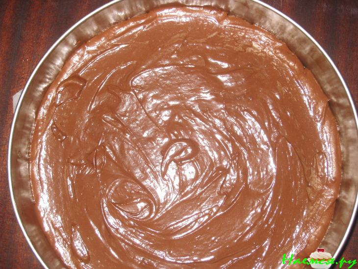 Торт брауни с трюфельной прослойкой и кофейным кремом "Очарование"