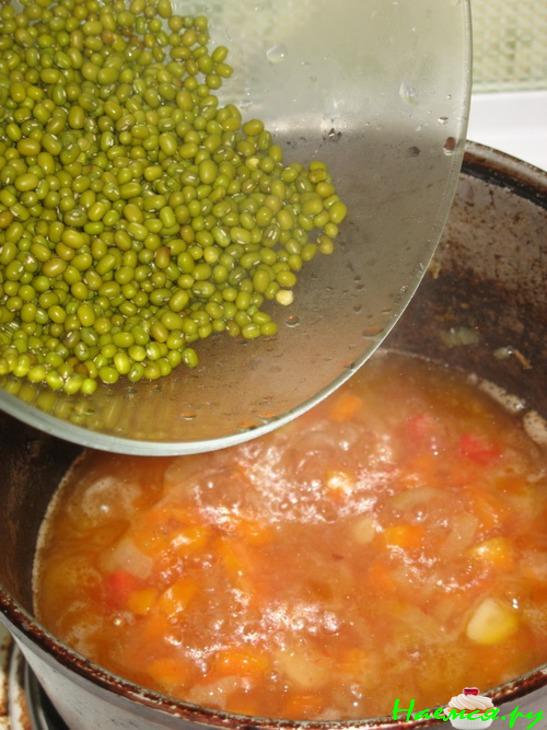 Машкичири (Каша с машем и рисом) Узбекская кухня