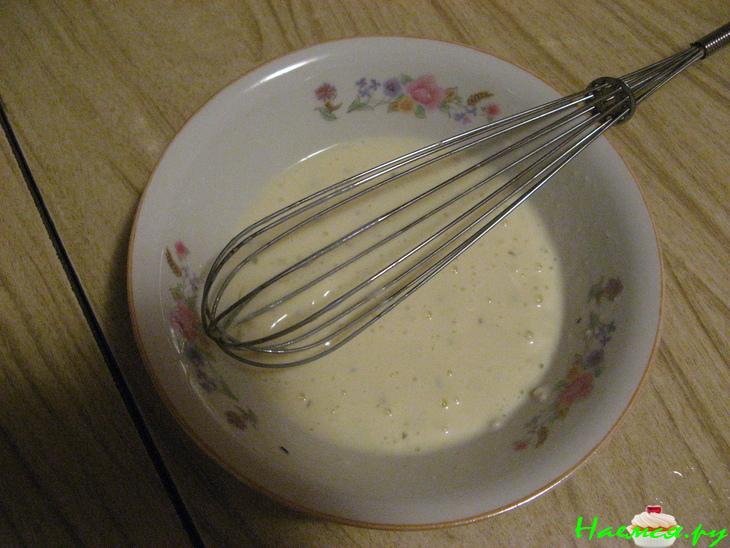 Омлет c ветчиной