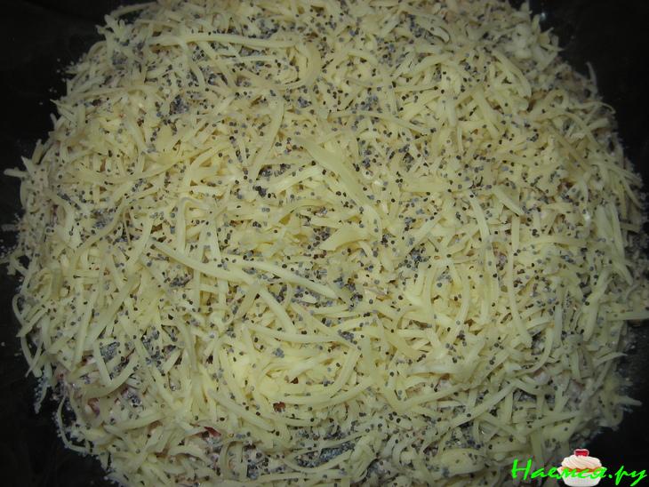 Салат "Гроздья рябины"