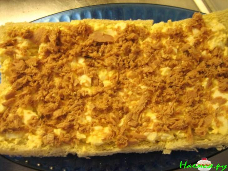 Бутербродный торт