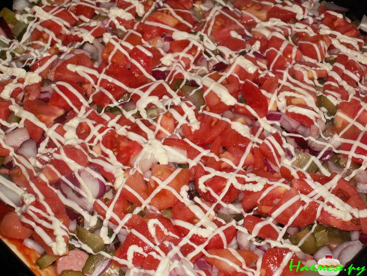 Пицца-пирог "Макси-объём"