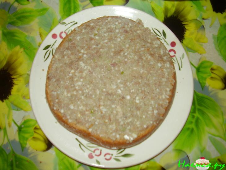 Закусочный торт с филе сельди Закусочный торт с филе сельди