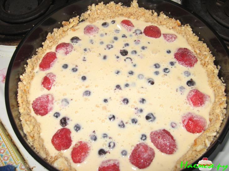 Сметанно-ягодный пай Сметанно-ягодный пай