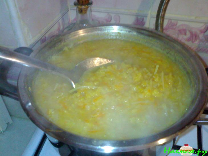 Чечевичный суп-пюре (из 2-х видов чечевицы) 