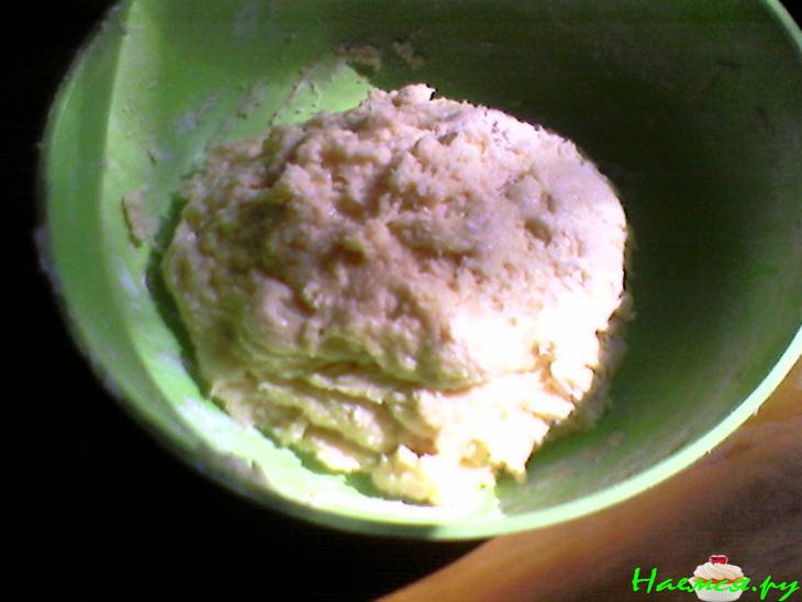 Пирог с вишней и творогом Пирог с вишней и творогом