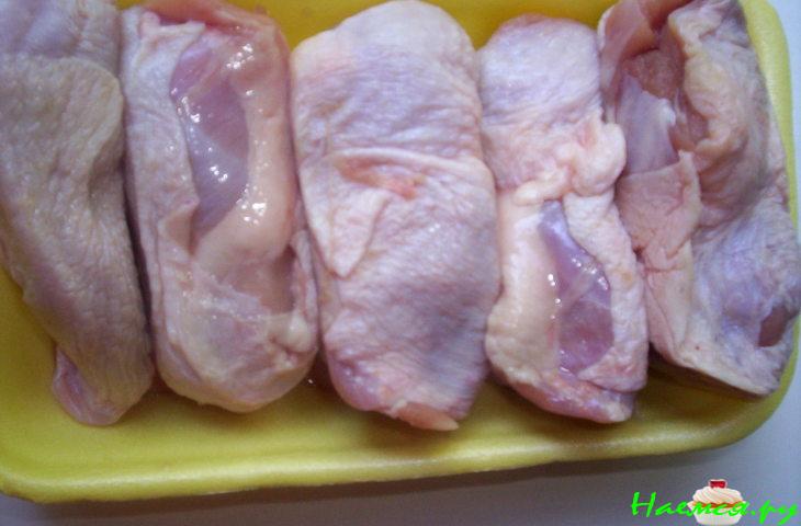 "Ножки с сыром и чесноком"