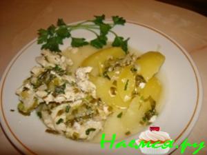 Рыба в винном соусе