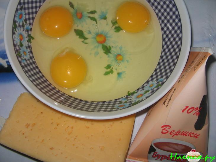 Киш с рисом и салями