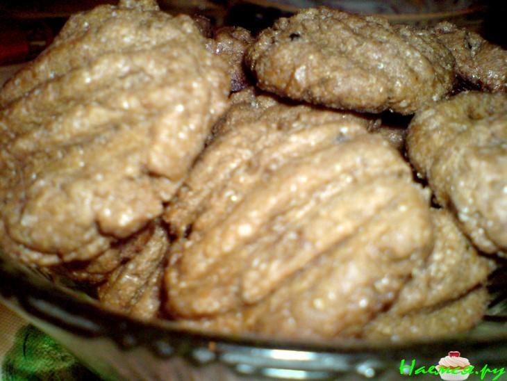 Шоколадное печенье с растворимым кофе Шоколадное печенье с растворимым кофе