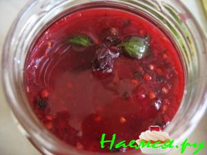 Соус из красной смородины