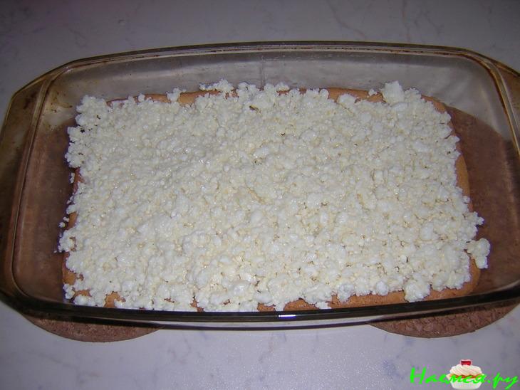 Творожный торт с белковым кремом Творожный торт с белковым кремом