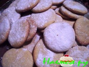 Бисквитное печенье с ванилью