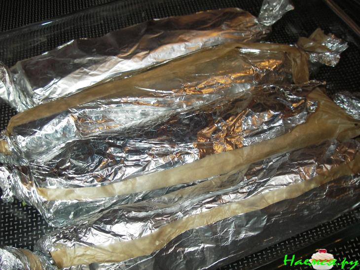 Картофельные рулеты с морским окунем