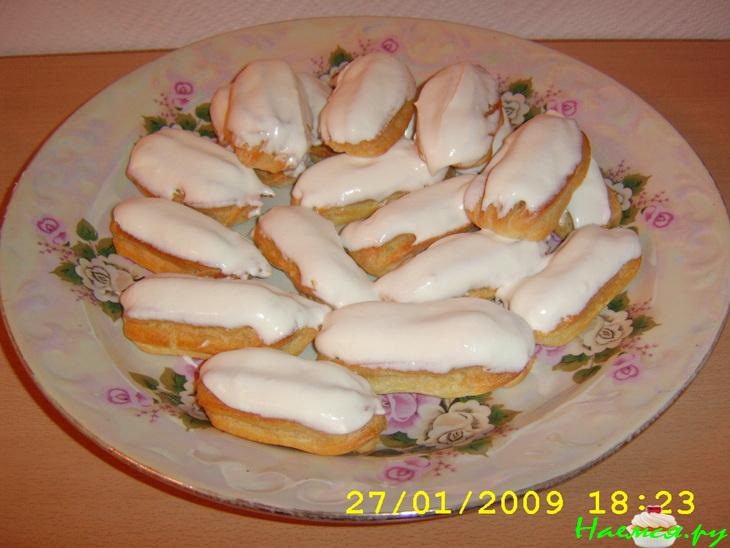 Торт 'Дамские пальчики' со сливочно-ванильным кремом