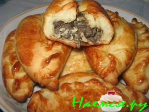 Пирожки из дрожжевого теста без расстойки, из холодильника Пирожки из дрожжевого теста без расстойки, из холодильника