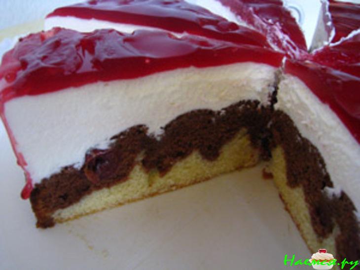 Торт желейный "Красная шапочка"